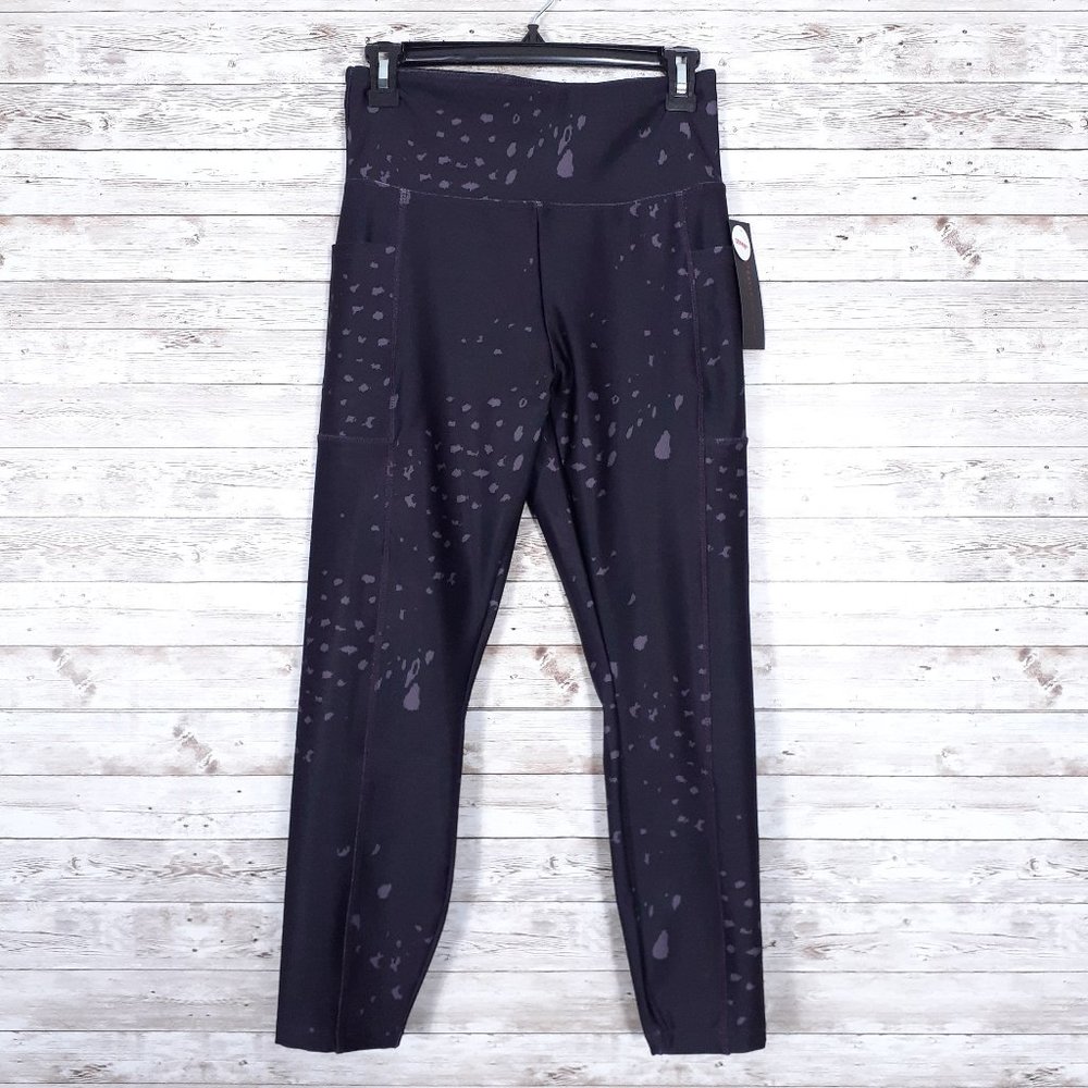 Bally Black Patterned Leggings